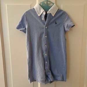 Ralph Lauren summer onesie boy
